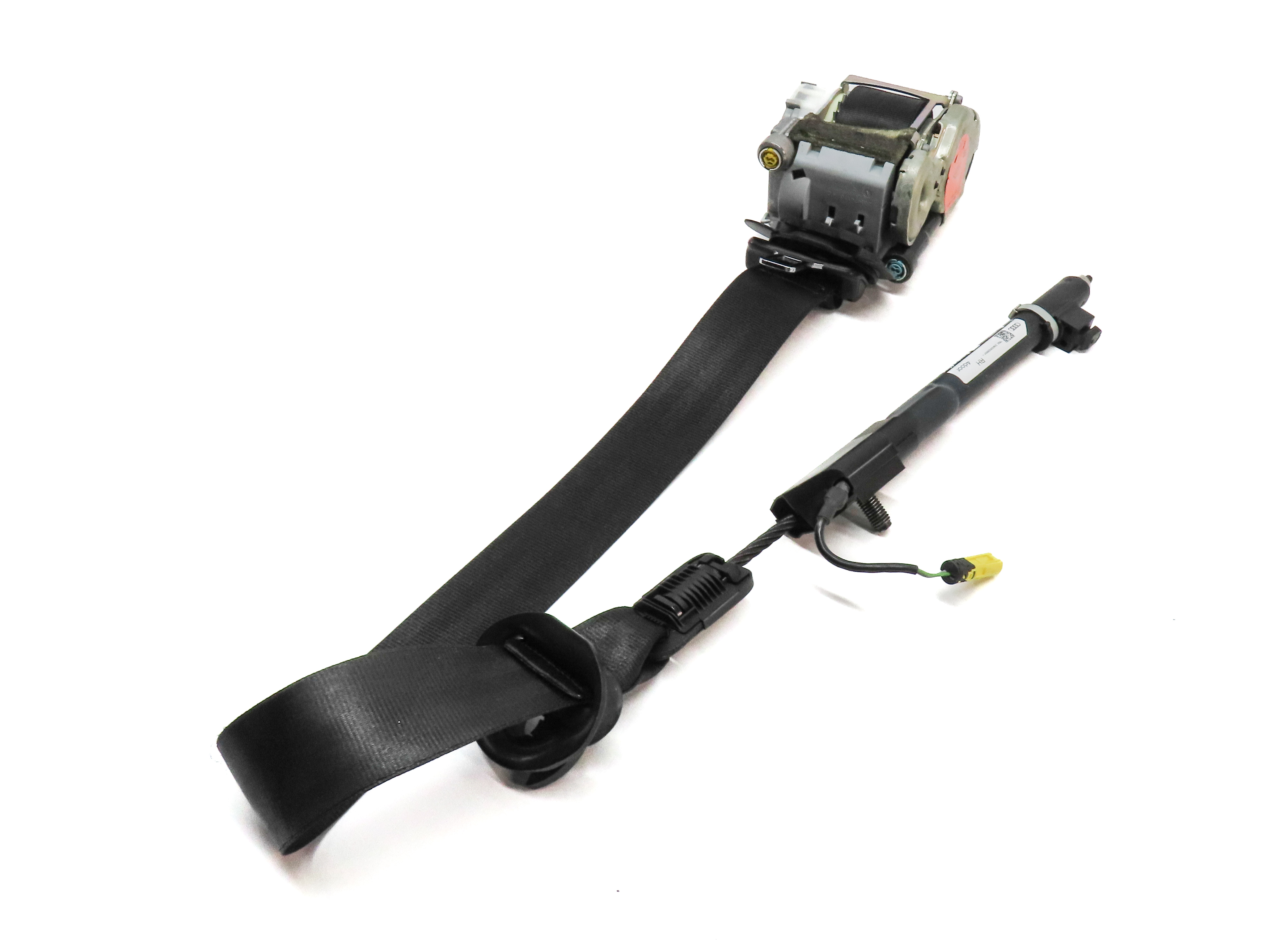 2015-2018 AUDI Q3 (8U) RIGHT FRONT PASSENGER SEAT SEATBELT RETRACTOR (Black) — exact item pictured